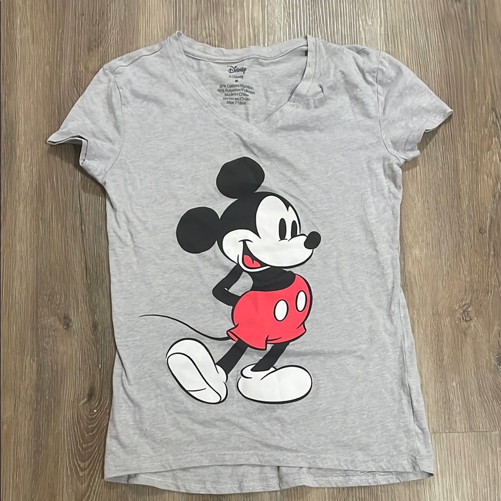 Disney Mickey Mouse Gray T-Shirt